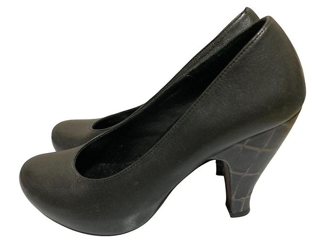 Autre Marque Lederpumps Chie Mihara Schwarz - Ansicht 6