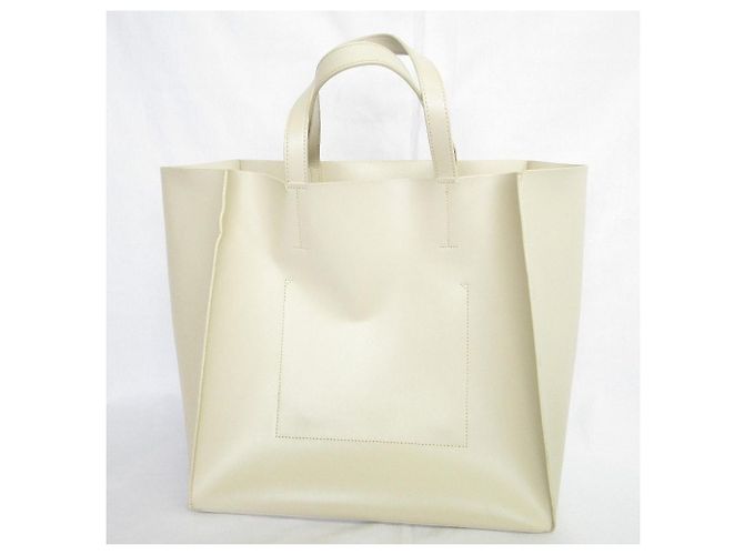 Autre Marque ESLOW SQUARE POCKET TOTE BAG Weiß Aus weiß - Ansicht 2