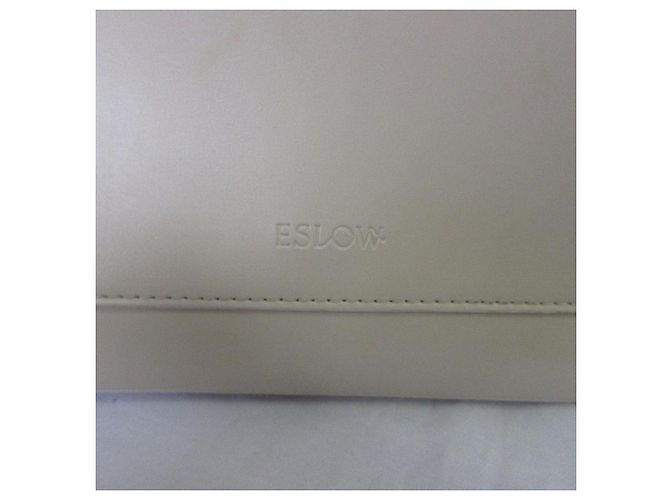 Autre Marque ESLOW SQUARE POCKET TOTE BAG Weiß Aus weiß - Ansicht 9