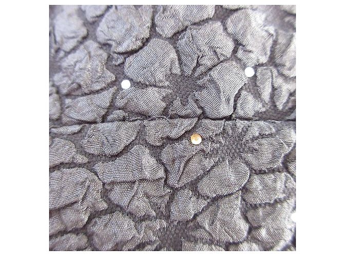Maje Kleid aus Blumen-Jacquard Schwarz - Ansicht 5