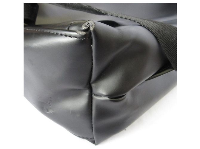 Autre Marque Gaston Luga Splash Vegan Leder Rucksack Schwarz - Ansicht 5