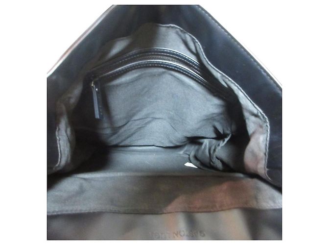 Autre Marque Gaston Luga Splash Vegan Leder Rucksack Schwarz - Ansicht 7