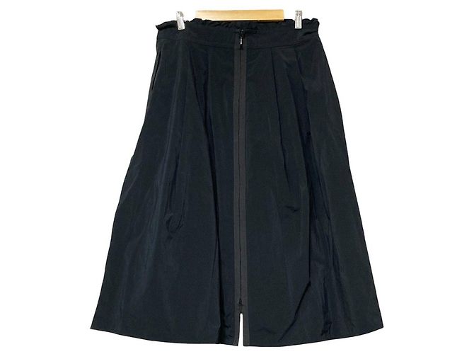 Autre Marque Falda larga de tafetán NEMIKA×T Negro - vista 2