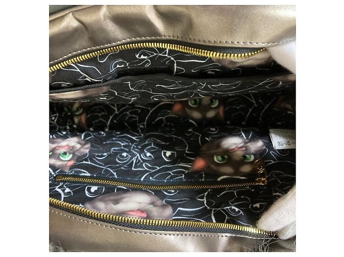 Autre Marque Borsa 2 in 1 in pelliccia di agnello Talking Tom Face - Talking Tom and Friends Marrone - vista 12