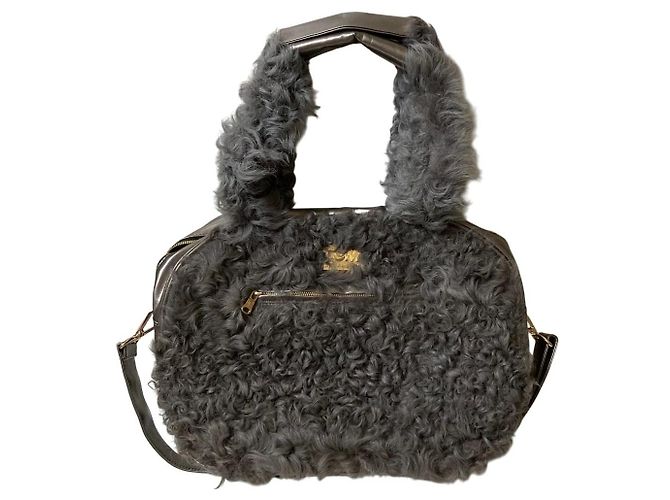 Autre Marque Borsa 2 in 1 in pelliccia di agnello Talking Tom Face - Talking Tom and Friends Marrone - vista 2