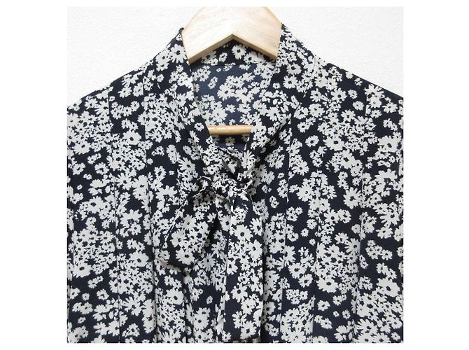 Autre Marque OBLI Bow Tie Floral Kleid Schwarz - Ansicht 3