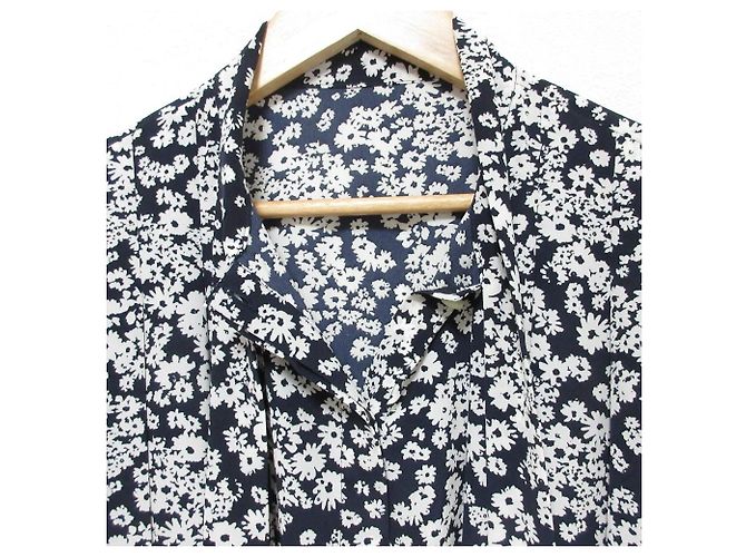 Autre Marque OBLI Bow Tie Floral Kleid Schwarz - Ansicht 4