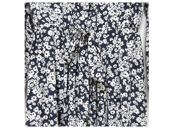 Autre Marque OBLI Bow Tie Floral Kleid Schwarz - Ansicht 6