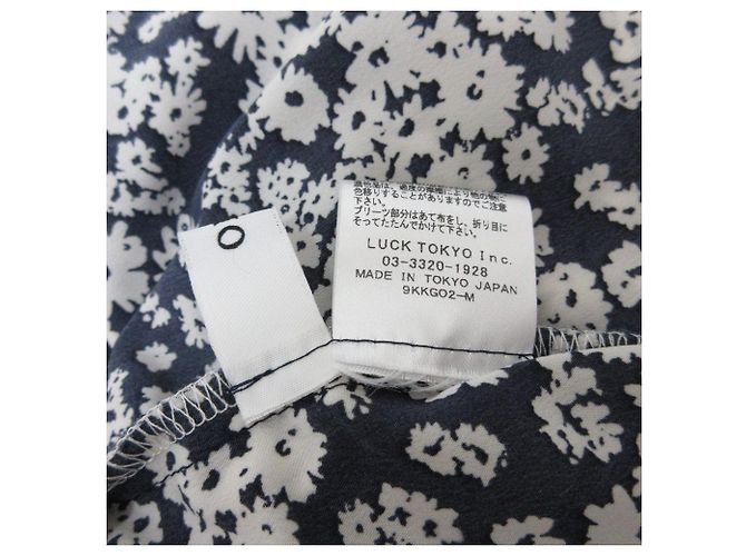 Autre Marque OBLI Bow Tie Floral Kleid Schwarz - Ansicht 8