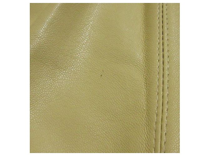 Stella Mc Cartney Stella McCartney Eco-Leder-Weitbeinhose Beige Roh - Ansicht 19