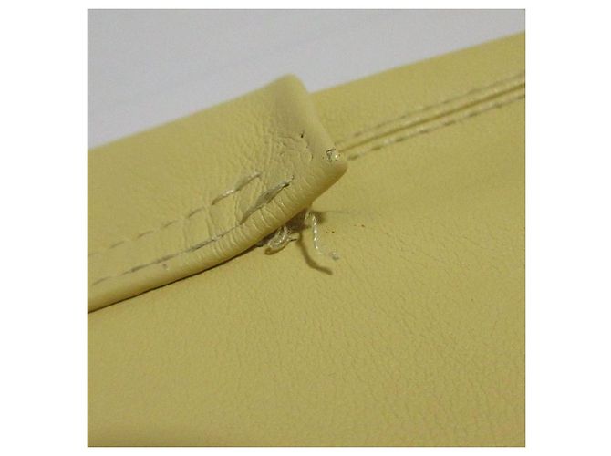 Stella Mc Cartney Stella McCartney Eco-Leder-Weitbeinhose Beige Roh - Ansicht 20
