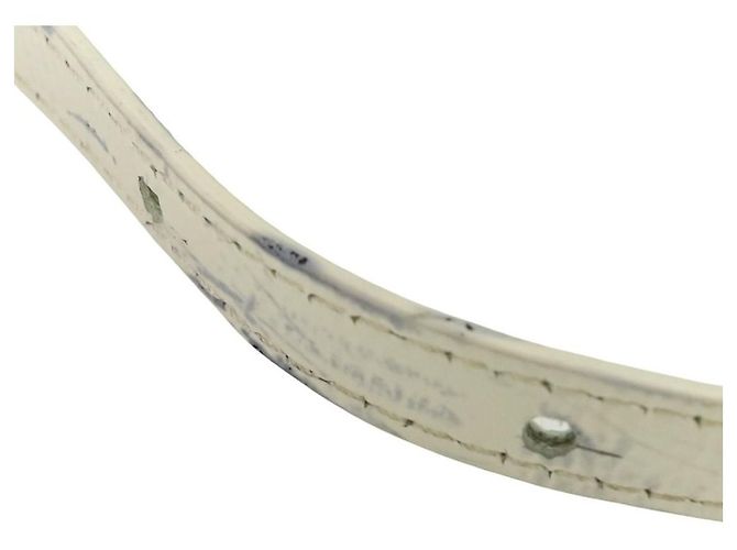 Autre Marque Borsa a tracolla in pelle lucida Wandler Bianco - vista 10