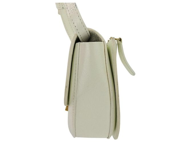 Autre Marque Borsa a tracolla in pelle lucida Wandler Bianco - vista 4