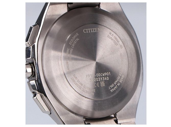 Autre Marque CITIZEN Attesa Actline Spaceship Titanium Uhr Schwarz - Ansicht 6