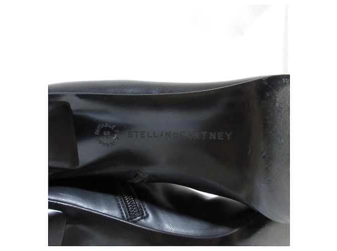 Stella Mc Cartney Stivaletti ELSA in ecopelle Stella McCartney Nero - vista 6