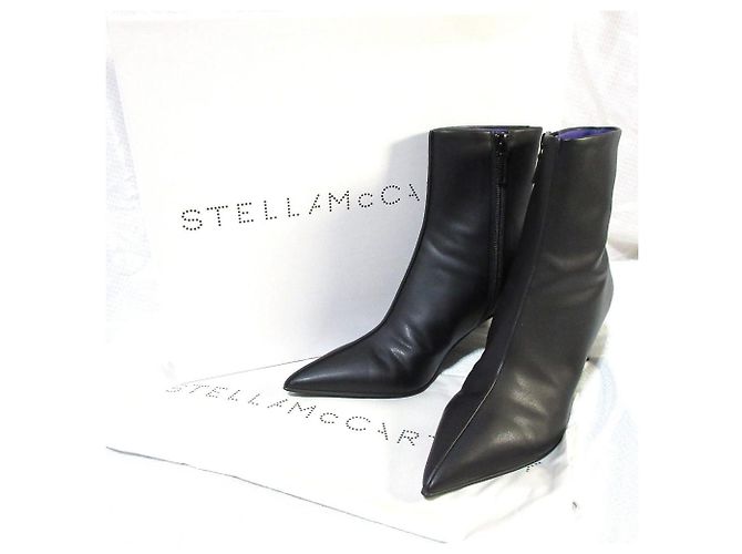 Stella Mc Cartney Stivaletti ELSA in ecopelle Stella McCartney Nero - vista 8