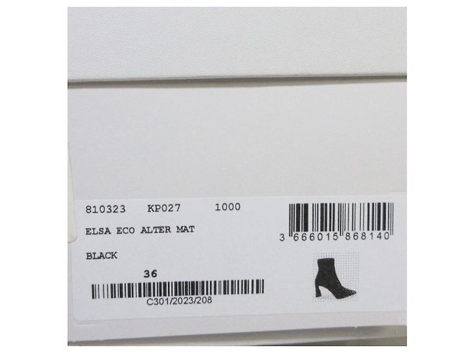 Stella Mc Cartney Stivaletti ELSA in ecopelle Stella McCartney Nero - vista 9