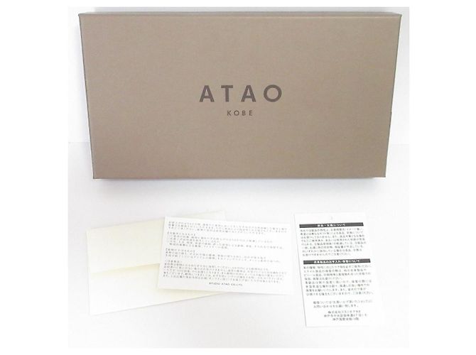Autre Marque Portafoglio lungo ATAO limo Python Beige - vista 13
