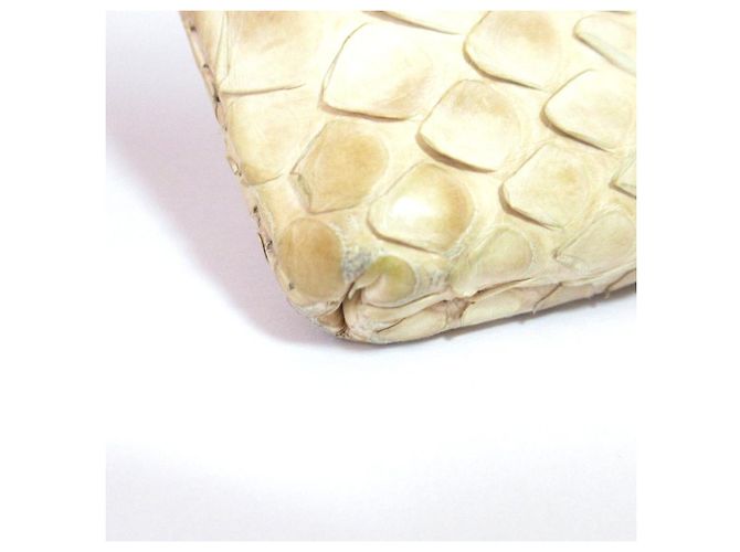 Autre Marque Portafoglio lungo ATAO limo Python Beige - vista 17