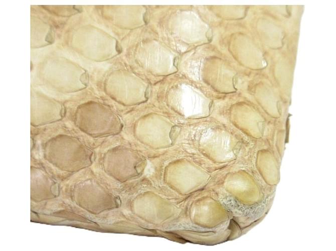 Autre Marque Portafoglio lungo ATAO limo Python Beige - vista 18