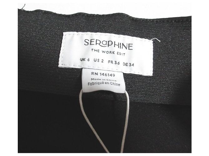 Autre Marque Pantaloni premaman Seraphin Nero - vista 8