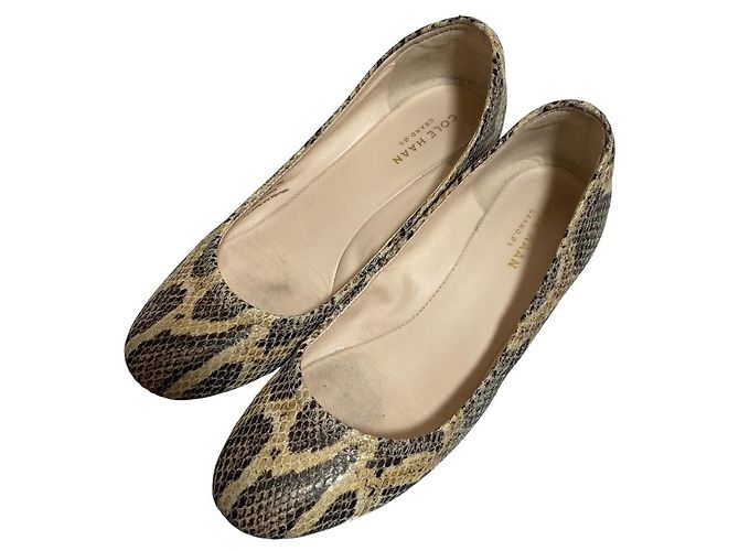 Autre Marque Décolleté con zeppa Cole Haan SADIE WEDGE Snake Wedge Pumps - vista 2