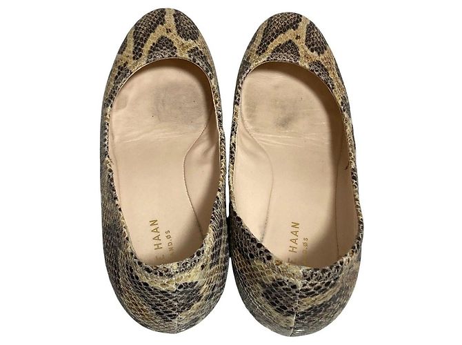 Autre Marque Décolleté con zeppa Cole Haan SADIE WEDGE Snake Wedge Pumps - vista 3