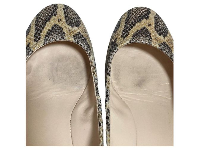 Autre Marque Décolleté con zeppa Cole Haan SADIE WEDGE Snake Wedge Pumps - vista 4