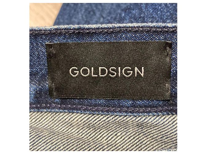 Autre Marque GOLDSIGN Straight Denim Hose Blau - Ansicht 4