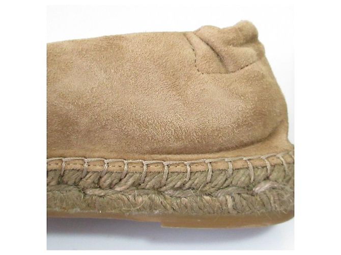 Autre Marque Brunello Cucinelli Monile Espadrille Slip-on Sneaker in scamoscio Marrone - vista 16