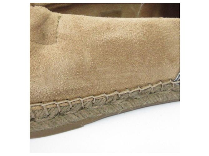 Autre Marque Brunello Cucinelli Monile Espadrille Slip-on Sneaker in scamoscio Marrone - vista 17