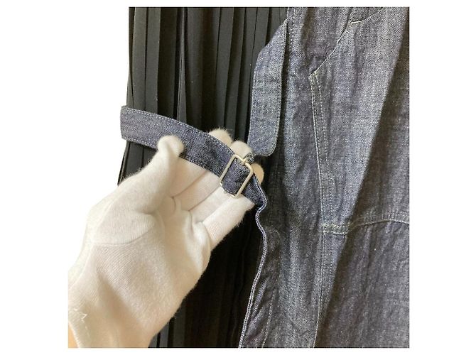 Autre Marque Falda de denim con pliegues ZUCCa Azul - vista 3