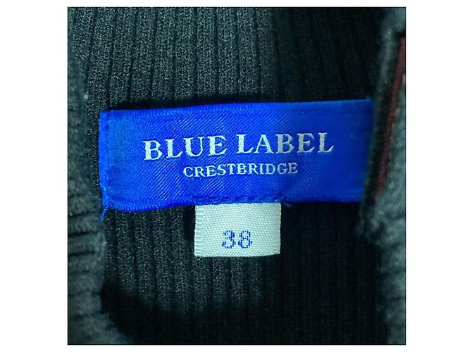 Autre Marque Rippstrick-Oberteil BLUE LABEL CRESTBRIDGE Schwarz - Ansicht 4