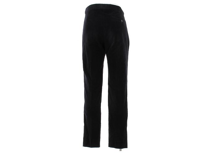 Acne Pantalone in velluto blu navy - vista 2