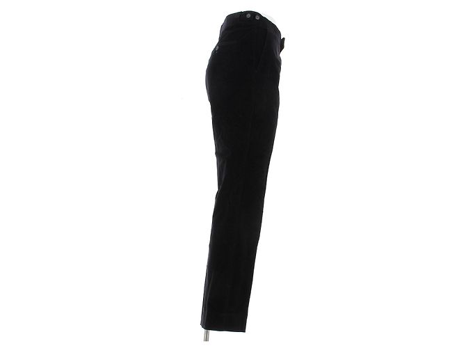 Acne Pantalone in velluto blu navy - vista 3