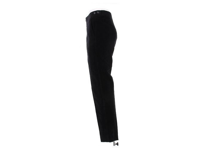 Acne Pantalone in velluto blu navy - vista 4