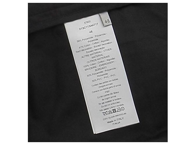 Pantaloni cargo neri Dior Nero - vista 5