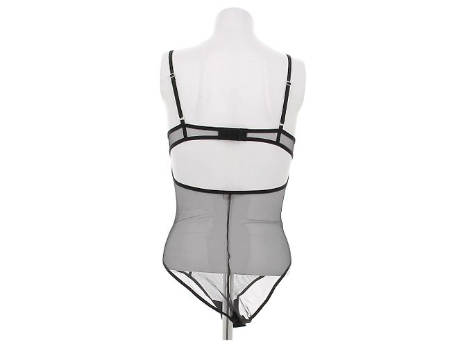 Body de tul negro Calvin Klein - vista 2