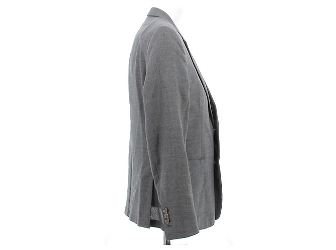 Ami Grey Wool Blazer - view 3