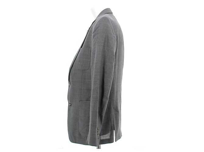 Ami Grey Wool Blazer - view 4