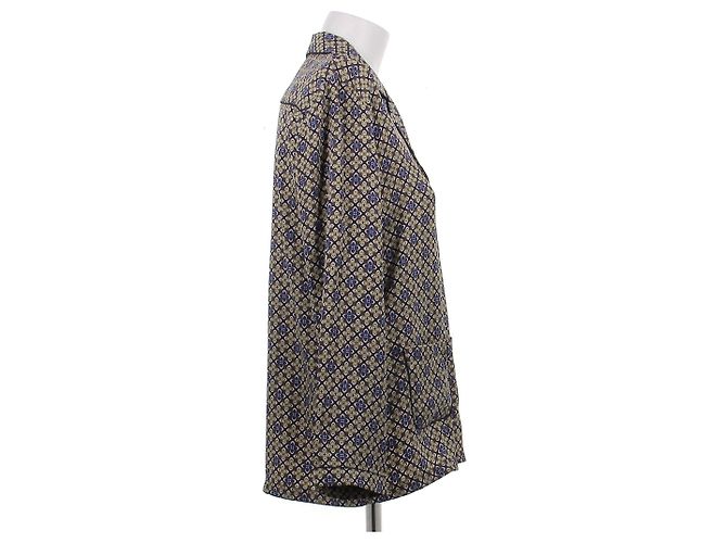 Sandro Bedruckte Bluse Polyester M Mehrfarben - Ansicht 3