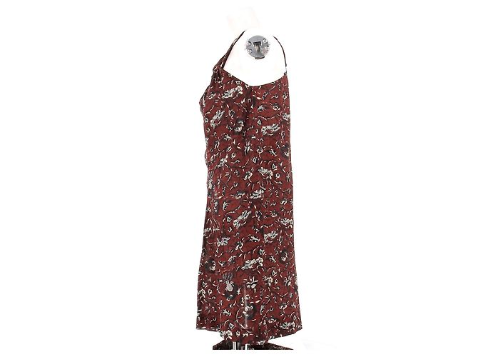 Vestido Aba Isabel Marant Etoile Rojo de Algodón Talla 36 Roja - vista 4