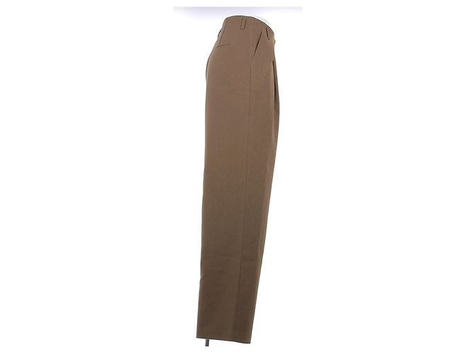 Autre Marque Pantalón de pinzas marrón Castaño - vista 4