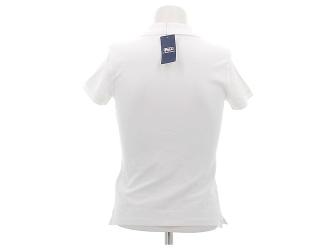 Polo Ralph Lauren weißes Baumwoll-Polohemd - Ansicht 2