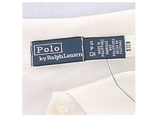 Polo Ralph Lauren weißes Baumwoll-Polohemd - Ansicht 7