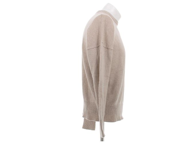 Autre Marque Pull en cachemire beige - view 3
