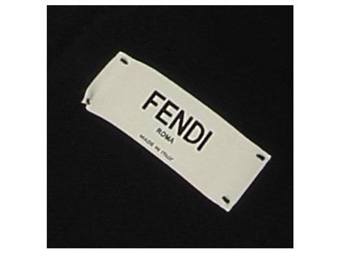 Fendi Lederjacke Schwarz - Ansicht 6