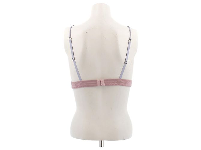 Autre Marque Bralette in raso rosa Love Stories - vista 2