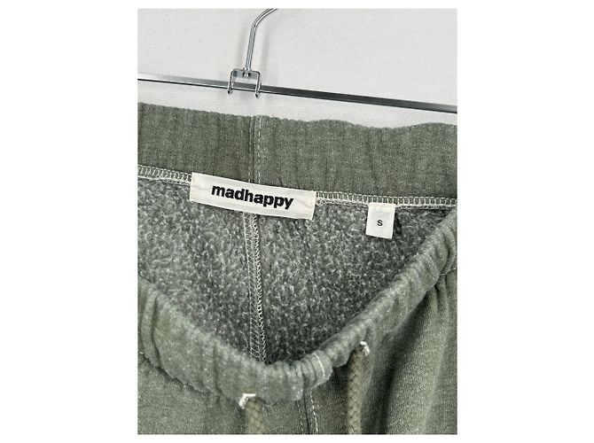 Autre Marque Pantalones de jogging MADHAPPY caqui algodón S Verde - vista 3