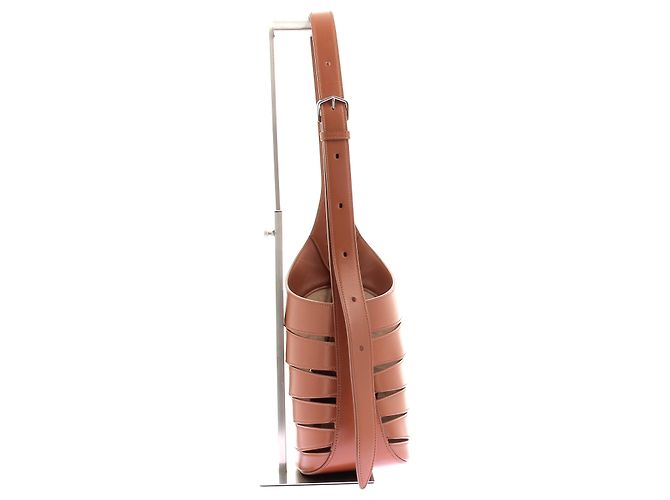 Alaïa Borsa "Babel" in pelle camel Cammello - Ansicht 4
